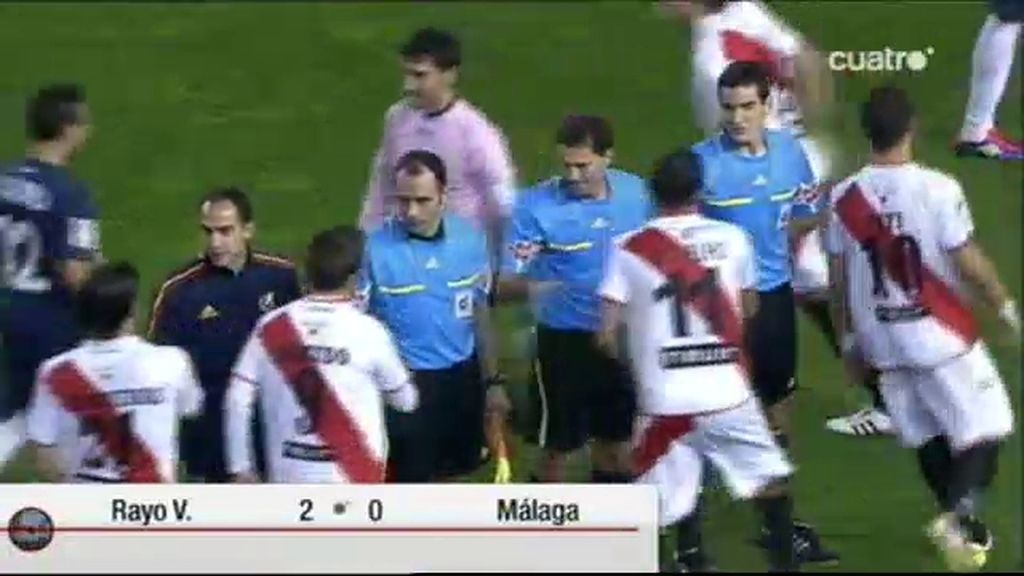 Rayo V. 2 - 0 Málaga