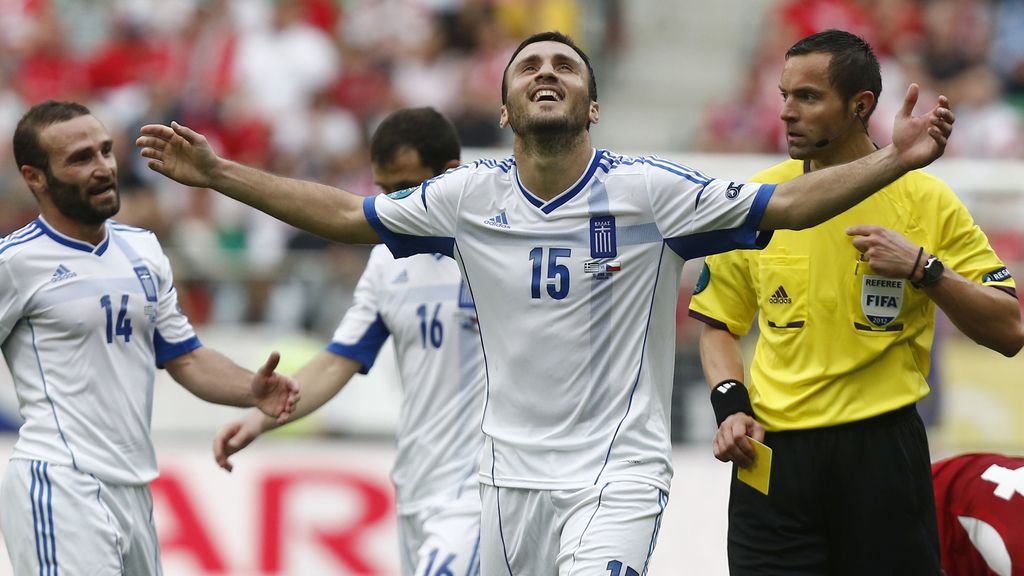 Gol anulado a Grecia