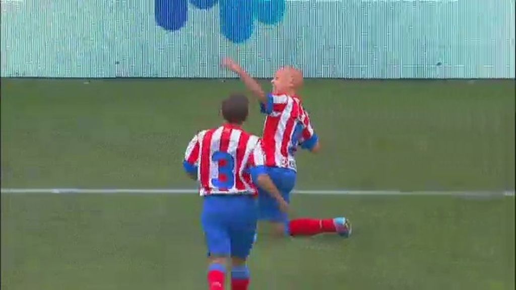 Gol: Atlético de Madrid 2-1 Real Sociedad (min. 15)