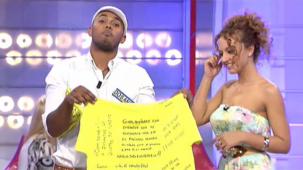 Dosantos tiene regalos para Gina Dosantos tiene regalos para Gina