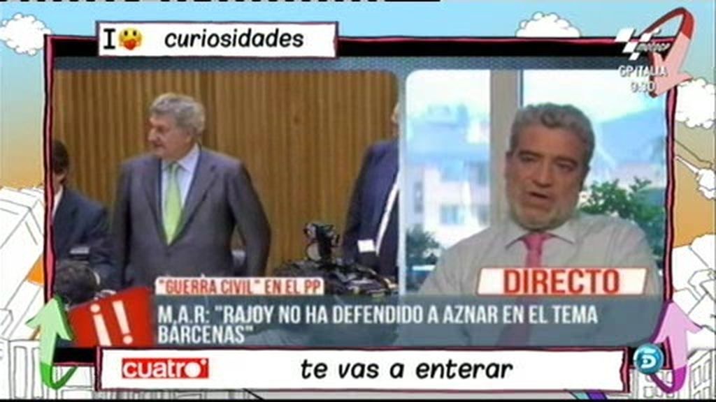 Miguel Angel Rodríguez: "¡Y una porra volvería con Aznar!"