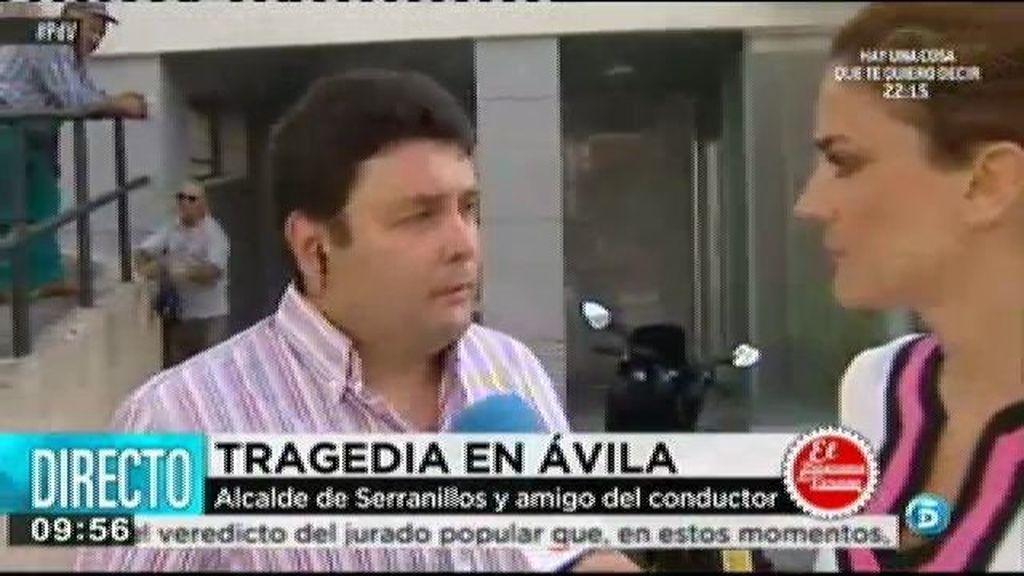 Carlos, alcalde de Serranillos: "Para el conductor no hay ningún tipo de consuelo"