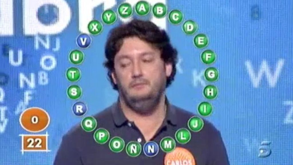 Carlos, a falta de tres