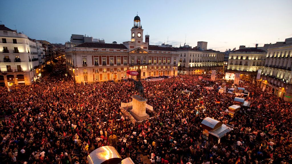 Multitudinaria manifestación por el centro de Madrid como colofón al 29M
