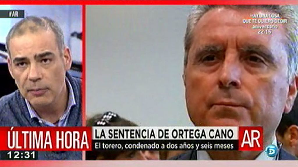 José Ortega Cano, condenado a dos años, seis meses y un día de cárcel