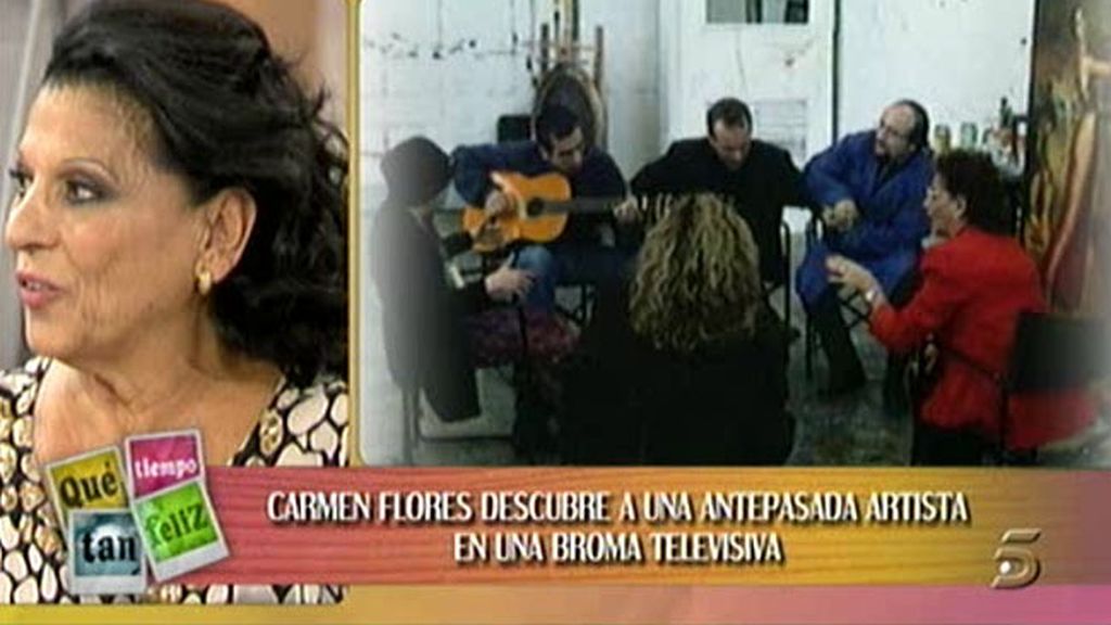 Broma a Carmen Flores