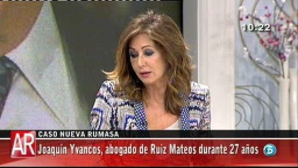 Yvancos, ex abogado de Ruiz Mateos: "Los hijos de Ruiz Mateos han llevado a la ruina de las compañías"