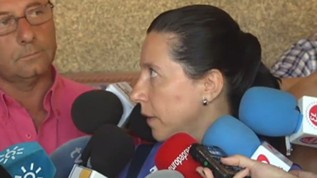 La madre de Marta del Castillo acude al rastreo del cuerpo de su hija