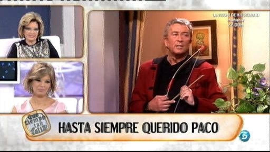 Paco Valladares y María Teresa compartieron grandes momentos