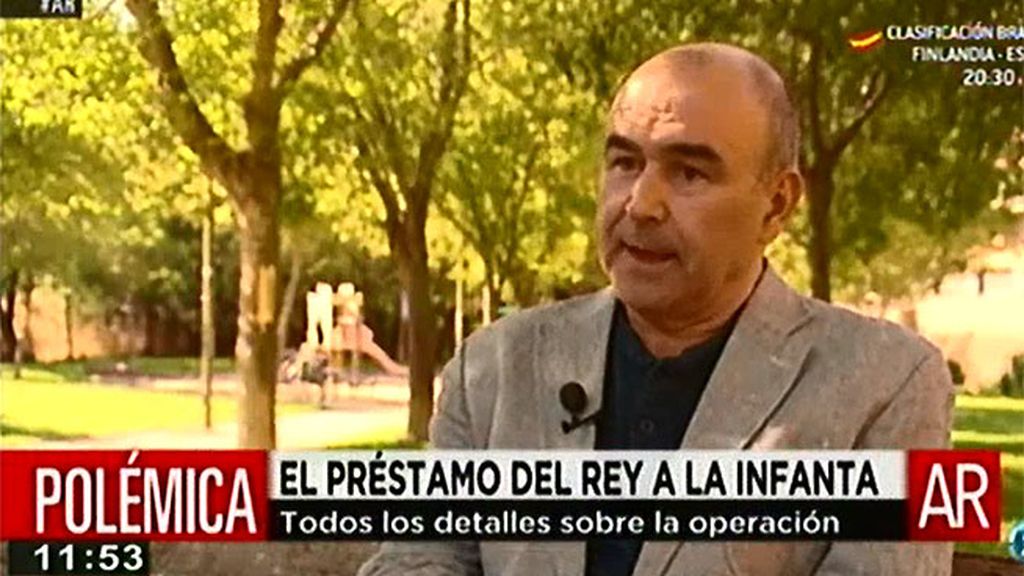 Manuel Redal: "El préstamo del Rey a la Infanta no tiene plazo, es probable que lo devuelva"