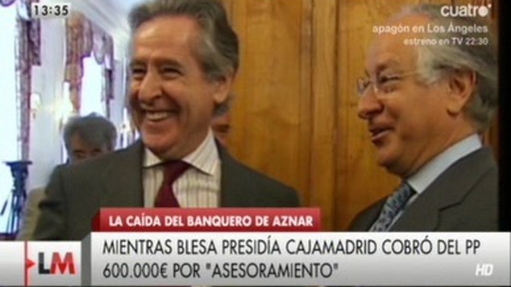 Blesa cobró del PP mientras ejercía como presidente de Caja Madrid