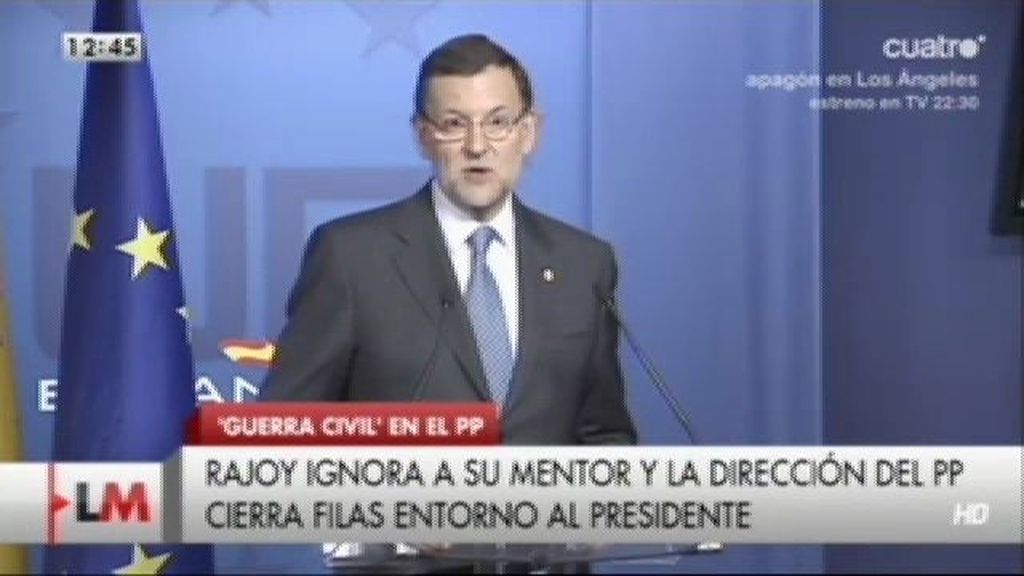 Rajoy (no) responde a Aznar