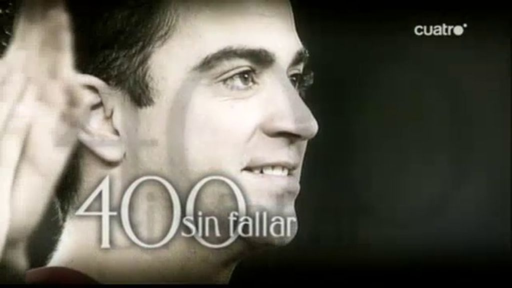 Xavi Hernández, 400 sin fallar