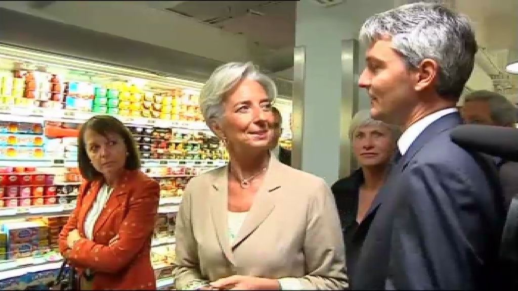 La Policía registra la casa de Christine Lagarde en París