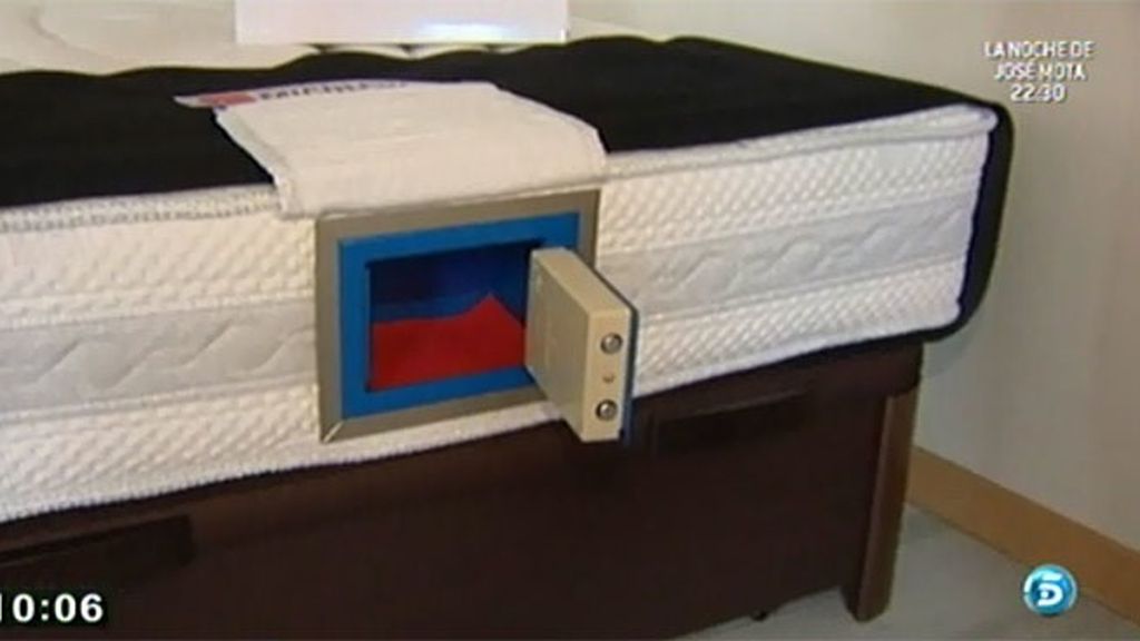Crean el primer colchón con caja fuerte