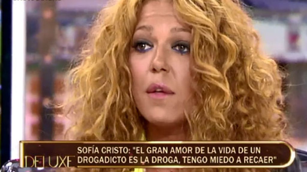 Sofía Cristo: "Cuando registraron mi casa, todavía tenía droga"