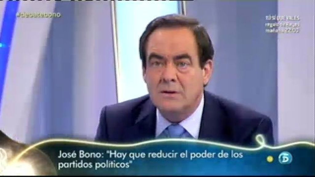 José Bono: “El PSOE está mal”