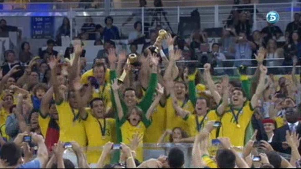 Brasil recoge su Copa Confederaciones