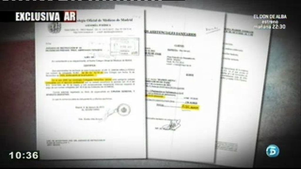 'AR' tiene acceso en exclusiva a los documentos que el doctor Viñals ha presentado ante el juez