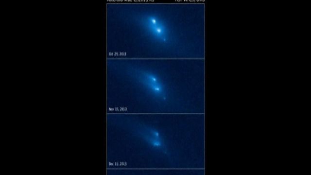 Las Primeras Imágenes De La Desintegración De Un Asteroide 6003