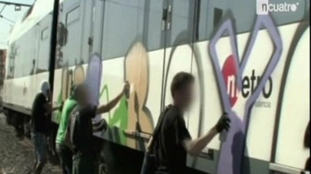 Cámaras térmicas en el metro de Valencia anti grafiteros