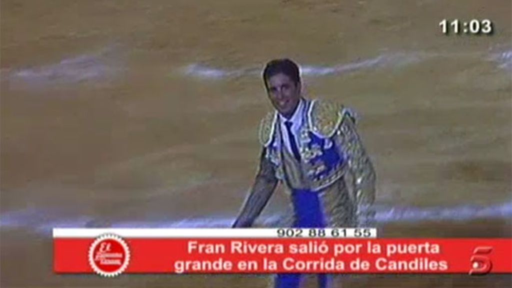 Fran Rivera triunfa en Candiles