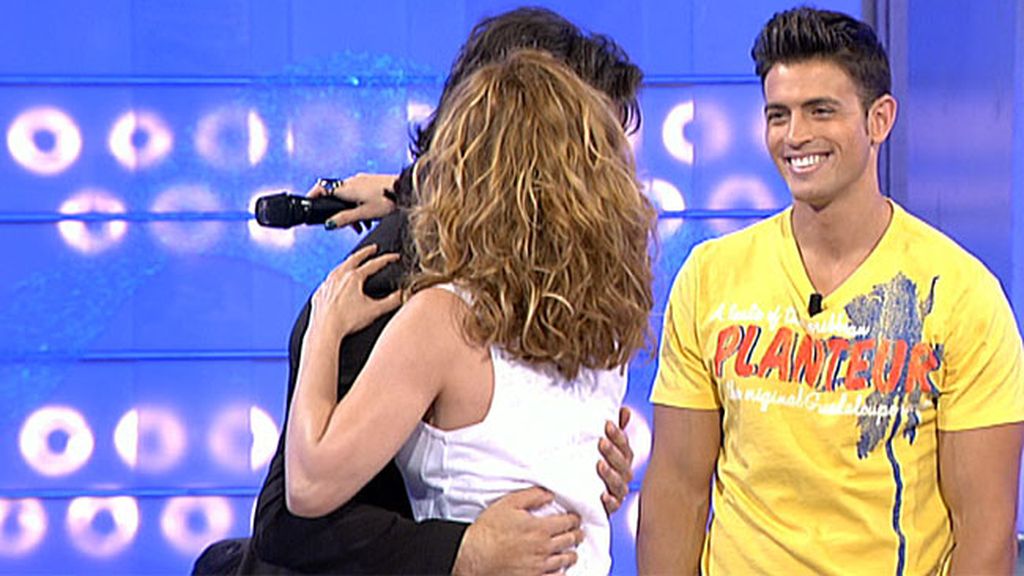 El abrazo de Emma y Reche