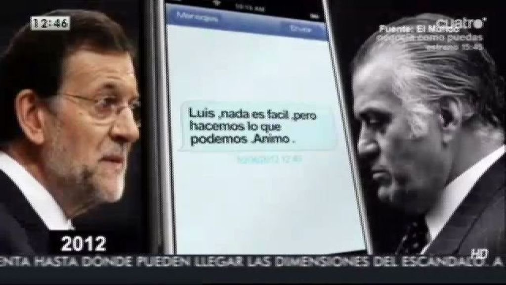 Los sms de Luis Bárcenas ponen en jaque a Mariano Rajoy