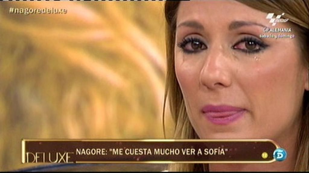 Nagore: "Me pasé llorando toda la entrevista de Sofía Cristo en El Deluxe"