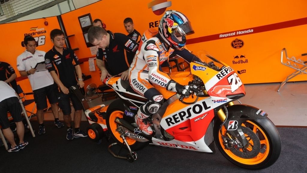 Video-Crónica: Pedrosa repite con el mejor tiempo en el segundo día en Sepang