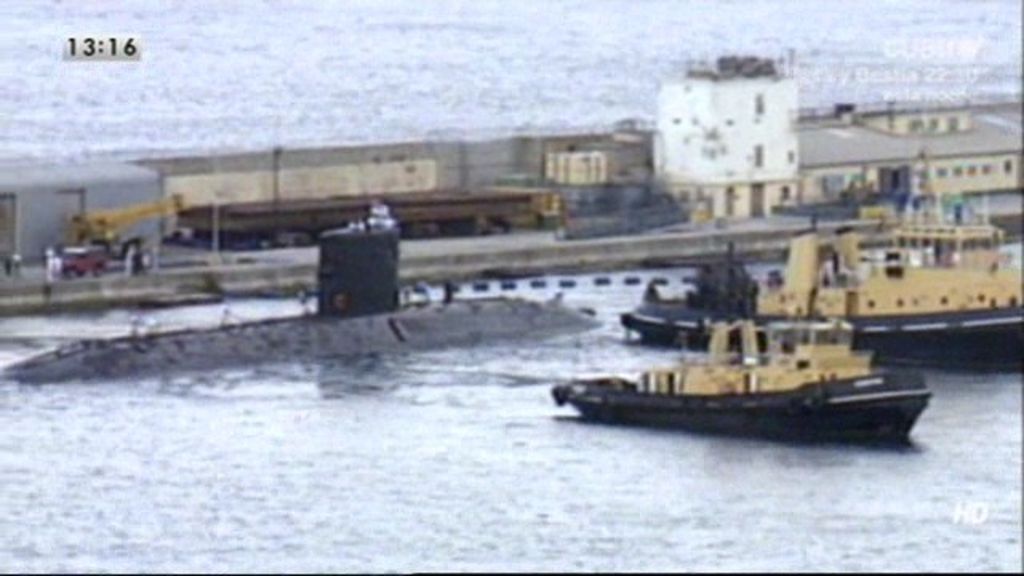 La prensa británica asegura que el submarino nuclear “Tireless’ está en Gibraltar