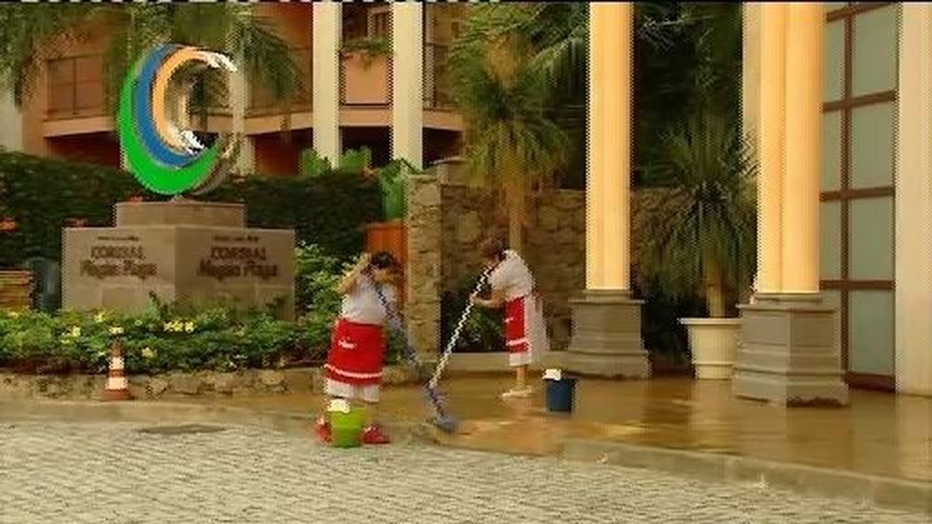 El día después en el hotel de Mogán