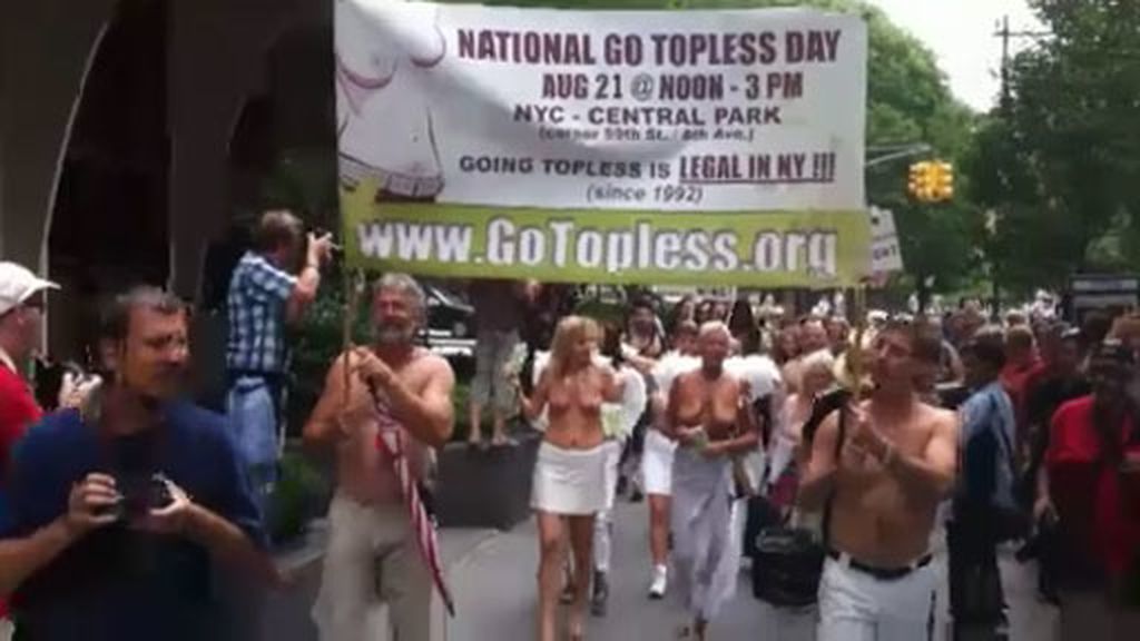 Por el 'topless' en EEUU