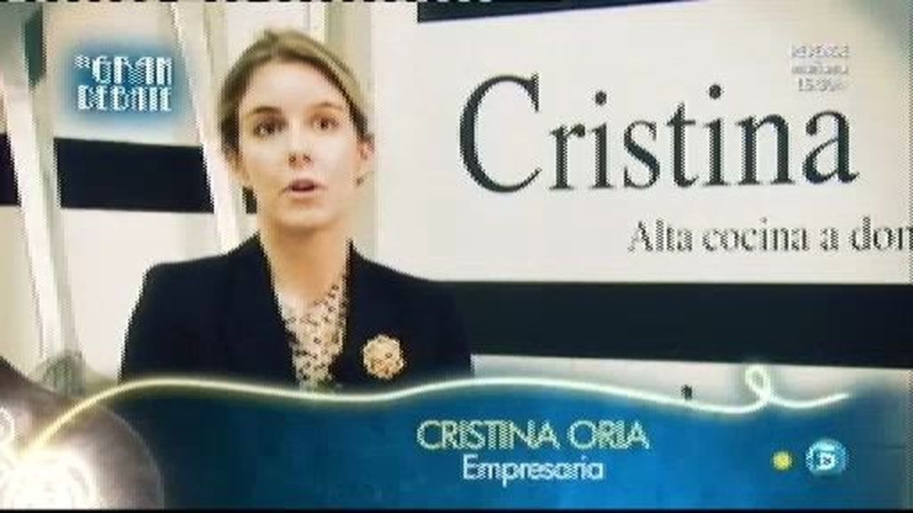 Cristina, una joven empresaria de éxito en tiempo de crisis