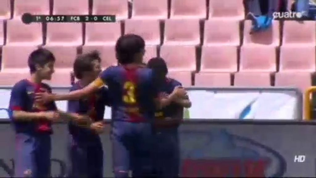 Gol: Barcelona 2-0 Celta (min.7)