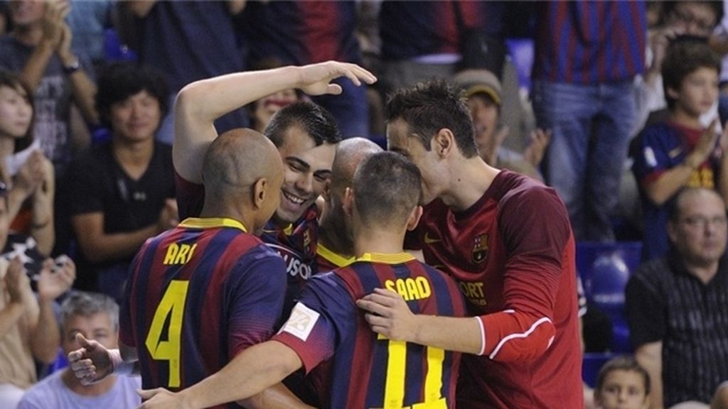 El Barça gana al Jaén con una gran actuación de Lozano (5-0)