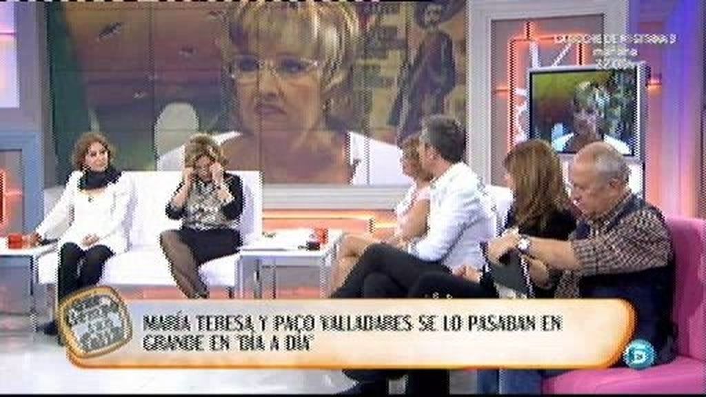 María Teresa: "Paco me dio una lección de vida"