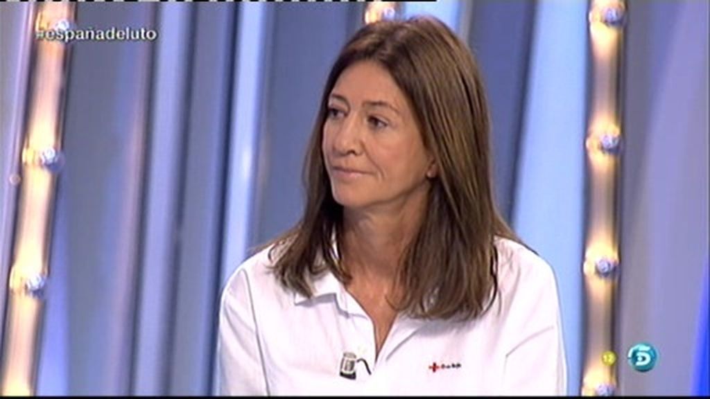Carmen Martí, directora de Salud y Socorro de Cruz Roja: "Me encontré mucho dolor"