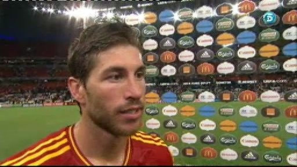Ramos: “Tenía ganas de lanzar un penalti”