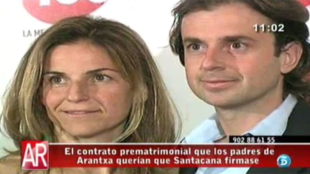 Pep Santacana se negó a firmar un acuerdo prematrimonial por el que renunciaba a la fortuna de Arantxa