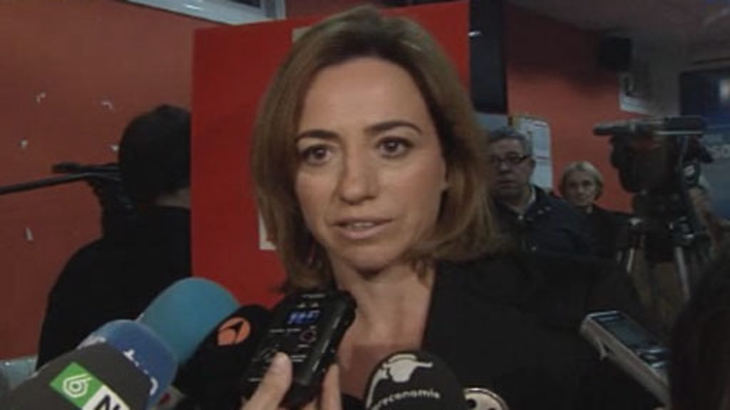 Chacón evita decir si se presentará como candidata a la Secretaría General del PSOE
