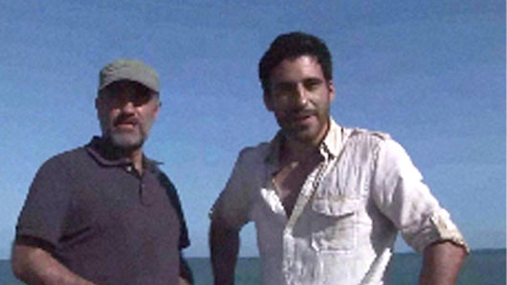 Miguel Ángel Silvestre en el rodaje de 'Alakrana'