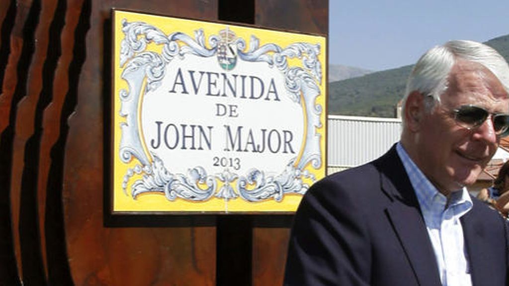 John Major, homenajeado en Candeleda