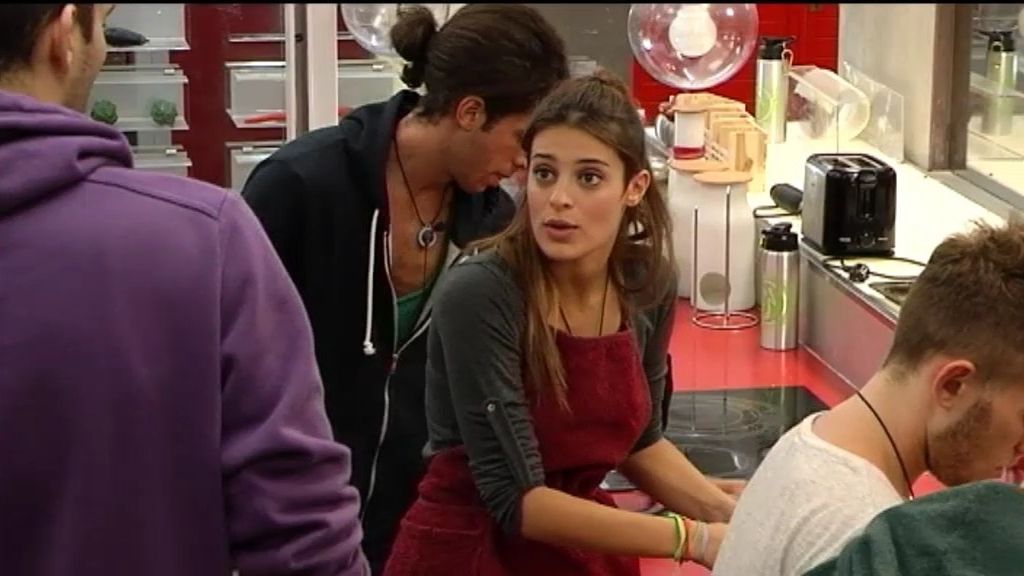 Susana y Nacho se gritan en la cocina