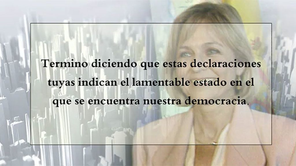 Gómez - Limón, a Rafael Hernando: "Tus declaraciones indican el lamentable estado en el que se está nuestra democracia"
