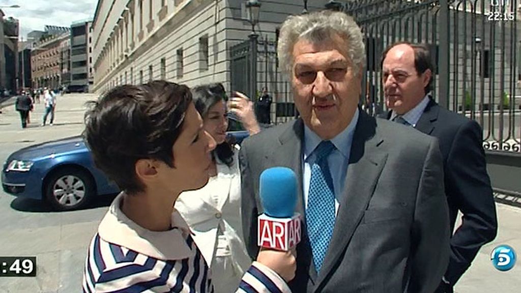 Jesús Posada, sobre la polémica de las bebidas en el Congreso: "Está bien hecho y no pensábamos cambiarlo"