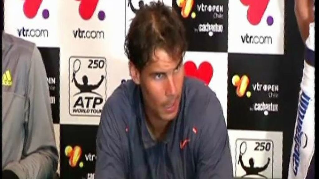 Nadal: "No hay riesgo de que la lesión vaya a más"