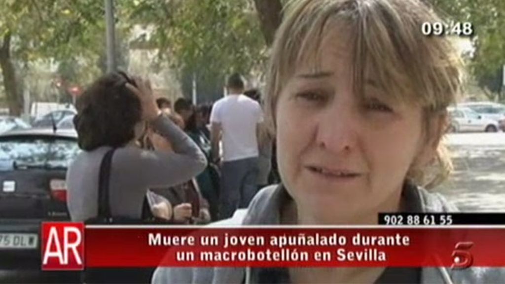 Apuñalado en un botellón