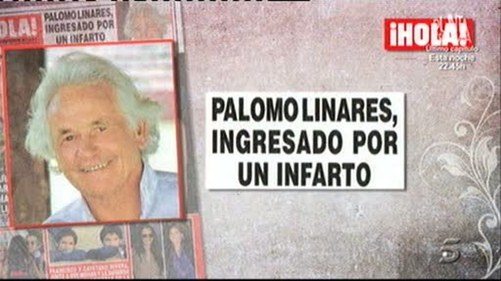 Palomo Linares sufre un infarto