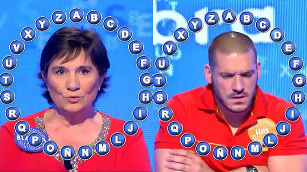 Luis sale vencedor del duelo con Blanca